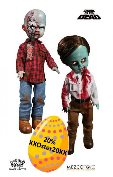 Dawn of the Dead Living Dead Dolls Puppen 25 cm Flyboy & Plaid