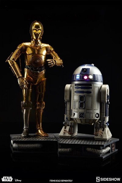 Star Wars Premium Format Figur Set R2-D2 30 cm & C-3PO 49 cm