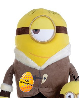 Minions Plüschfiguren Stuart Eiszeit 54 cm