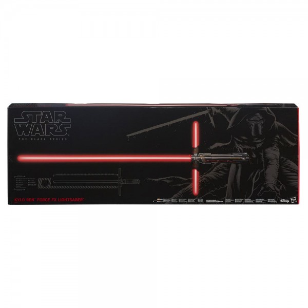 Star Wars Episode VII Black Series Replik 1/1 Force FX Deluxe Lichtschwert 2015 Kylo Ren