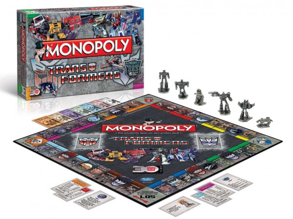 Transformers Brettspiel Monopoly *Deutsche Version*