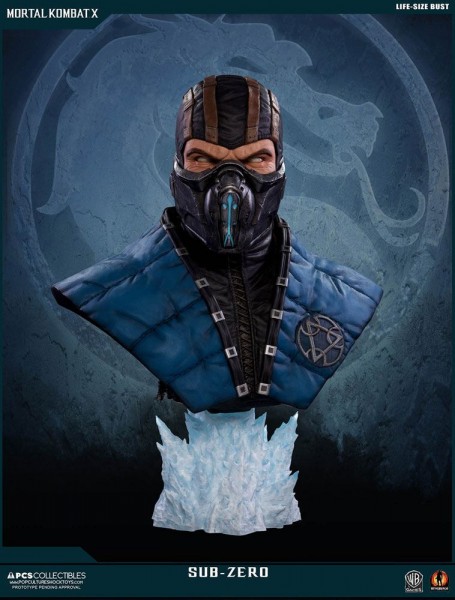 Mortal Kombat X Büste 1/1 Sub-Zero 76 cm