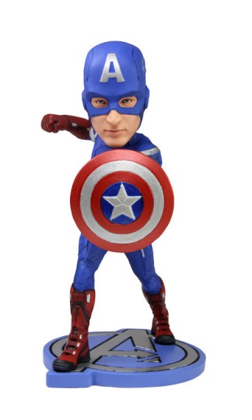 The Avengers Head Knocker Wackelkopf-Figur Captain America 18 cm
