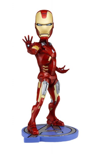 The Avengers Head Knocker Wackelkopf-Figur Iron Man 18 cm