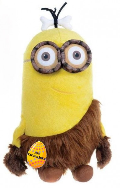 Minions Plüschfiguren Kevin Steinzeit 28 cm