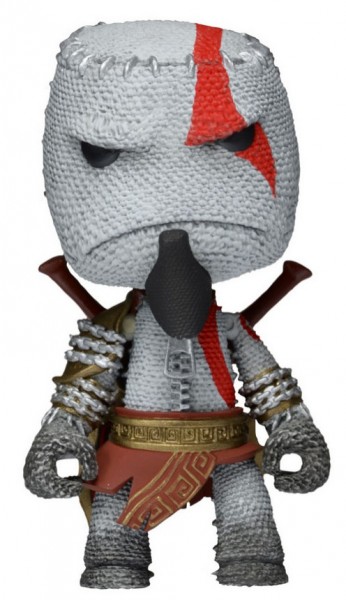 LittleBigPlanet Sackboy Kratos Actionfigur 13 cm Classic Serie 1