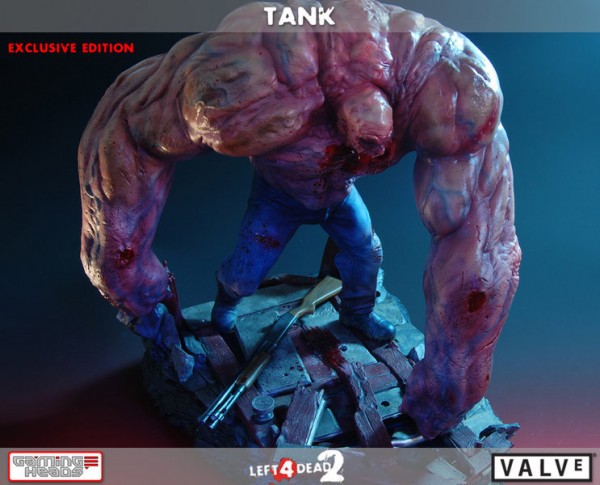 Left 4 Dead 2 Tank Resin Statue 15" Exclusive.