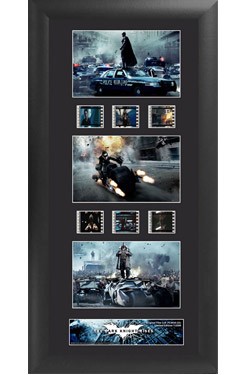 Batman The Dark Knight Rises Film Cell im Holzrahmen Trio