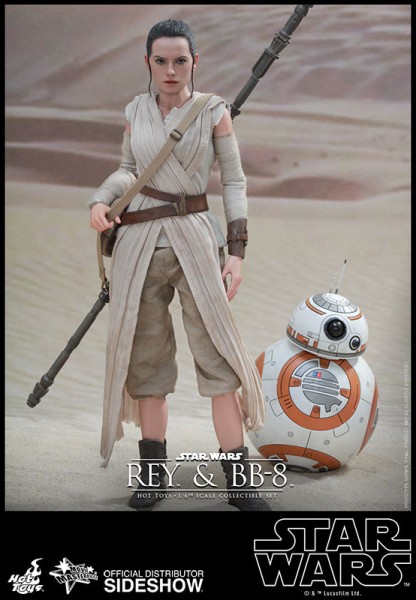 Star Wars Episode VII Movie Masterpiece Actionfiguren Doppelpack 1/6 Rey & BB-8