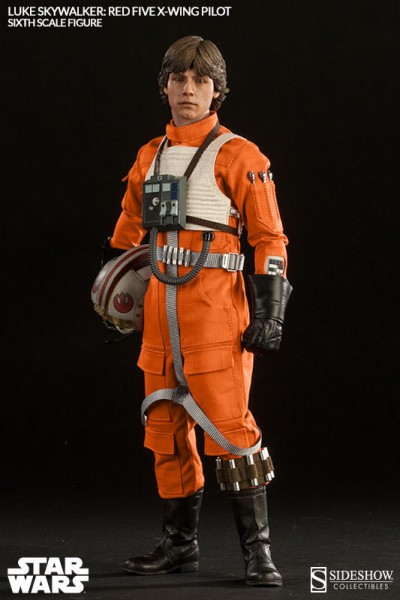 Star Wars Actionfigur 1/6 Luke Skywalker Red Five X-wing Pilot 30 cm