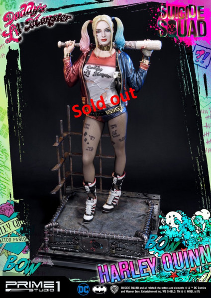 Suicide Squad Statue 1/3 Harley Quinn 72 cm EXCLUSIVE VERSION