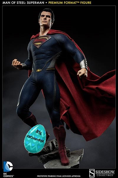Man of Steel Premium Format Figur 1/4 Superman 55 cm