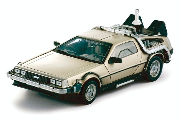 Zurueck in die Zukunft II Diecast Modell 1/18 83er DeLorean LK Coupe