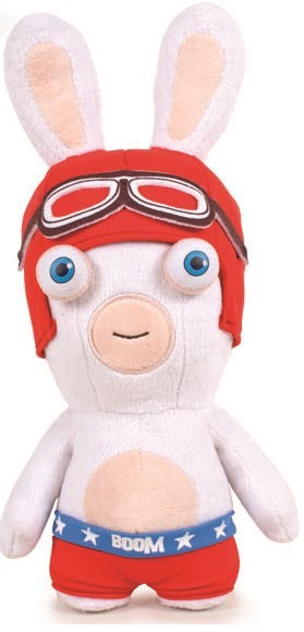 Raving Rabbids Plüschfiguren Show Time Canonball 32 cm