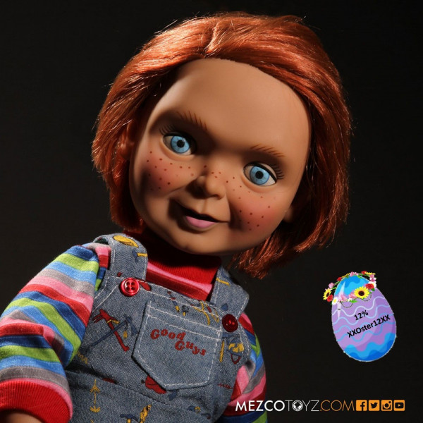 Chucky Die Mörderpuppe Sprechende Puppe Good Guys Chucky 38 cm