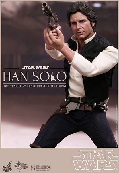 Star Wars Movie Masterpiece Actionfigur 1/6 Han Solo 30 cm