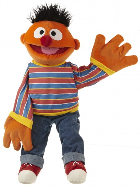 Ernie Sesamstrasse Handspielpuppe