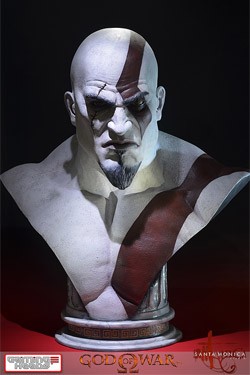 God of War Ascension Büste 1/1 Kratos 71 cm
