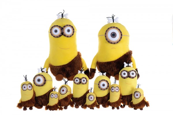 Minions Plüschfiguren Steinzeit 22cm