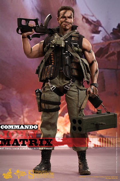 Phantom Commando: John Matrix Sixth Scale Figure