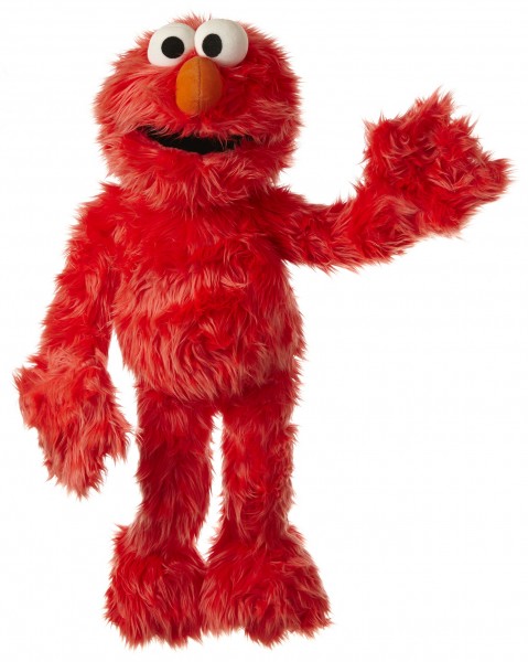 Elmo Sesamstrasse Handspielpuppe