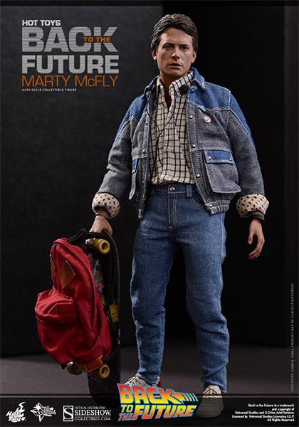 Back to the Future: Marty McFly Movie Masterpiece 1:6 Scale Figure 28 cm