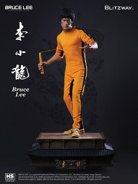 Bruce Lee 1/3 Infinite Scale Hybrid Statue 40th Anniversary Tribute 71 cm
