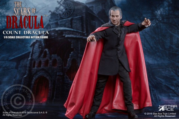 Scars of Dracula Christopher Lee as Count Dracula 1/6